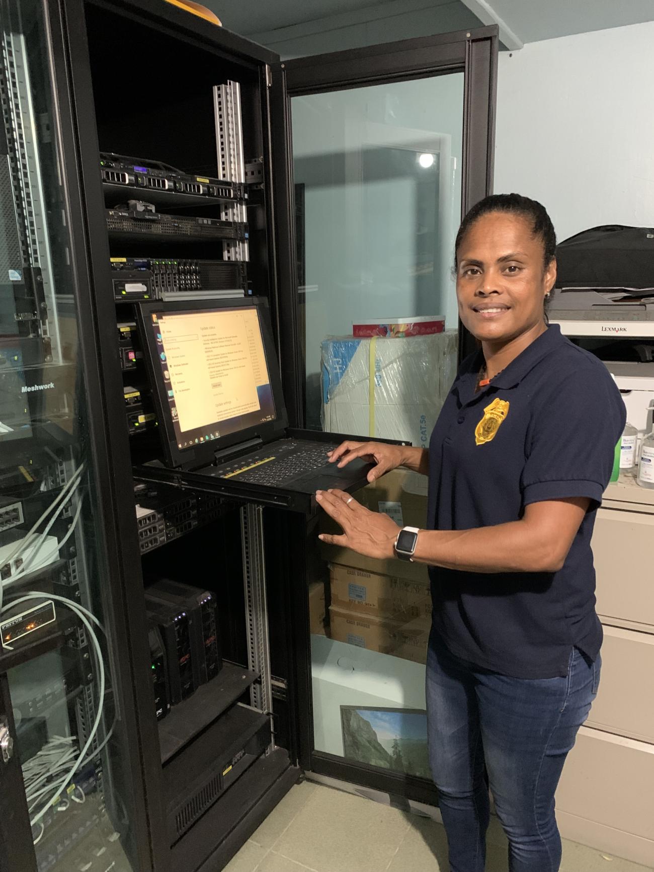 Joline Spesungel is the IT Specialist (II) at Palau Customs, and is the National Project Manager for the implementation of UNCTAD’s ASYCUDA (Automated System for Customs Data) Project funded by the European Union.