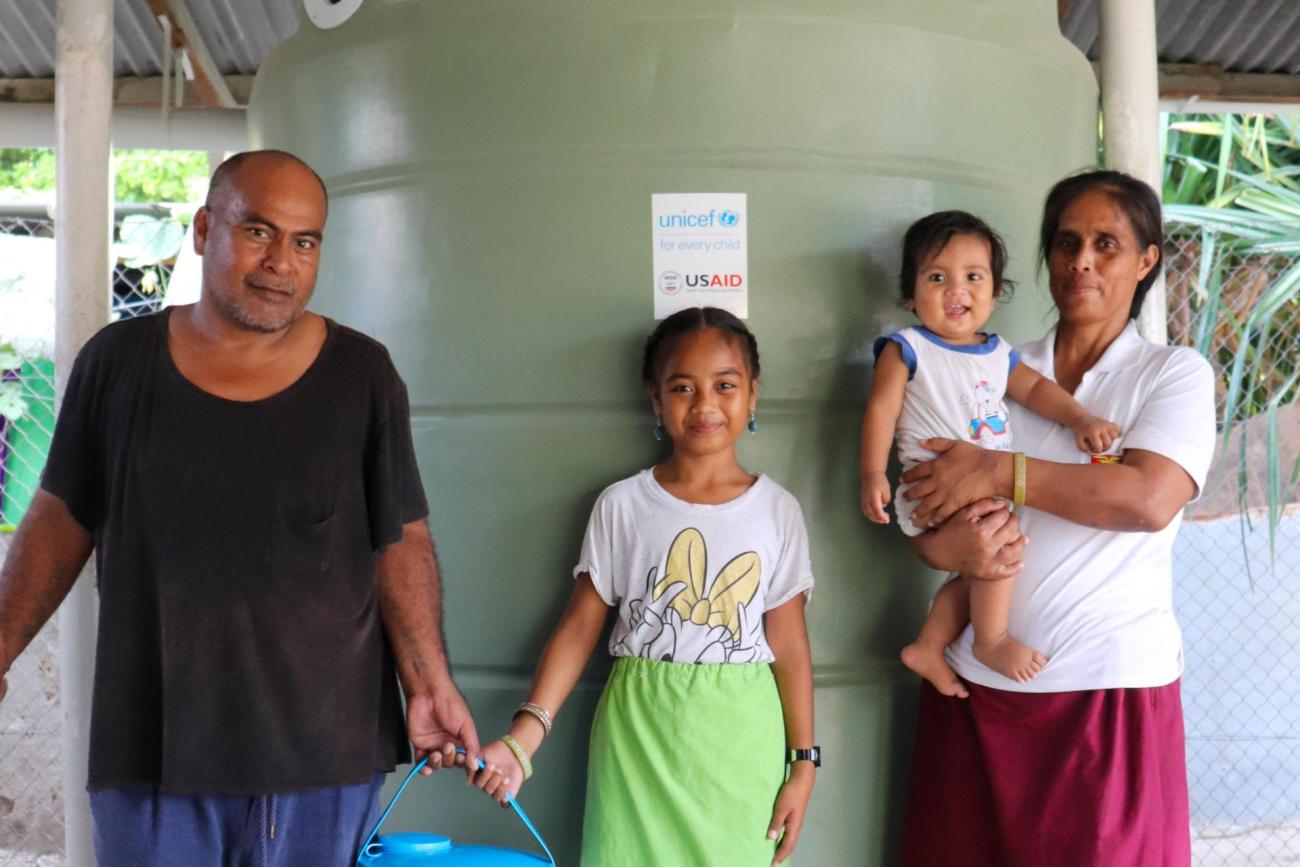 Responding to drought in Kiribati | United Nations in Micronesia